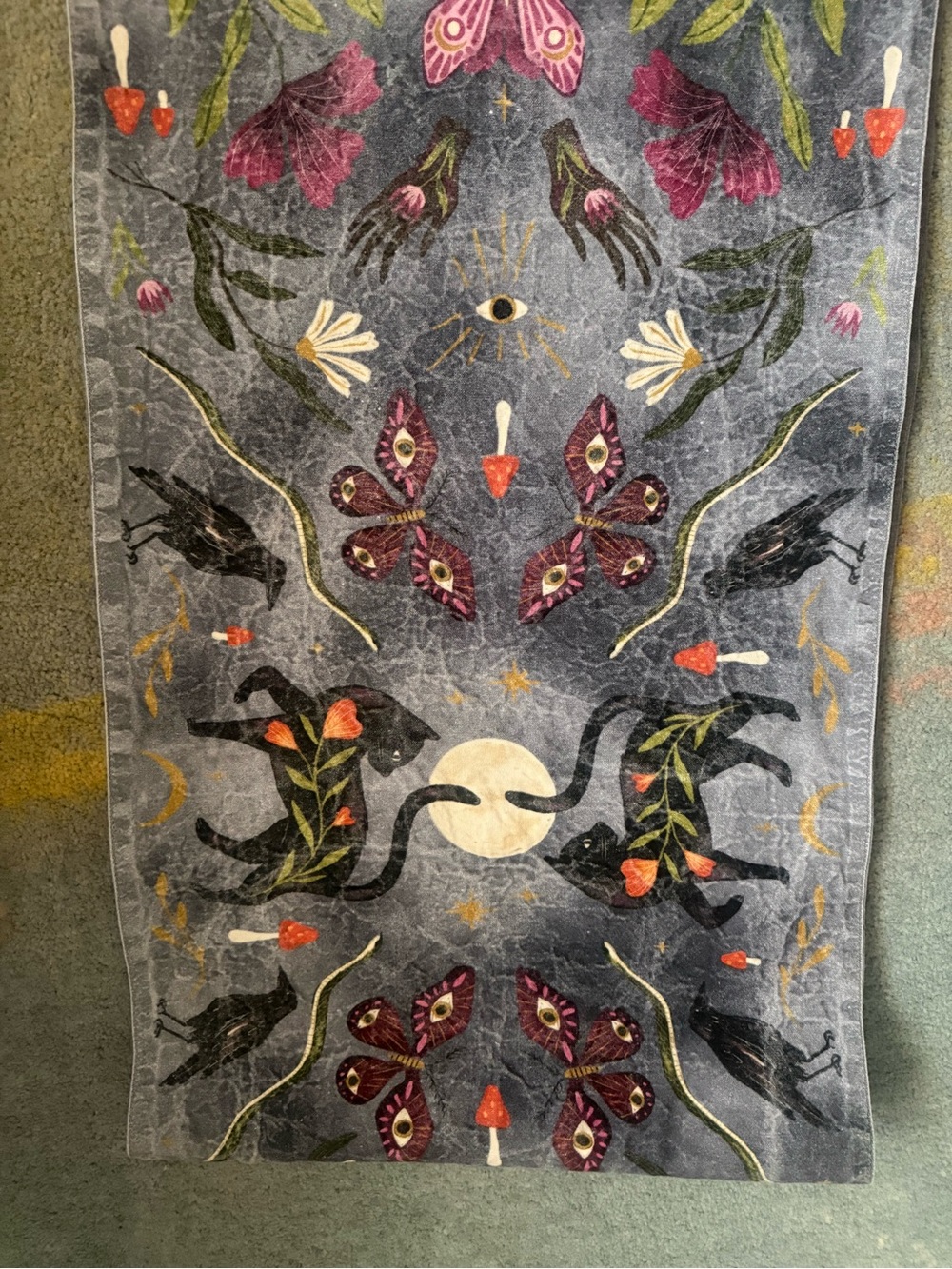 Anthropologie mystic table runner *read description*